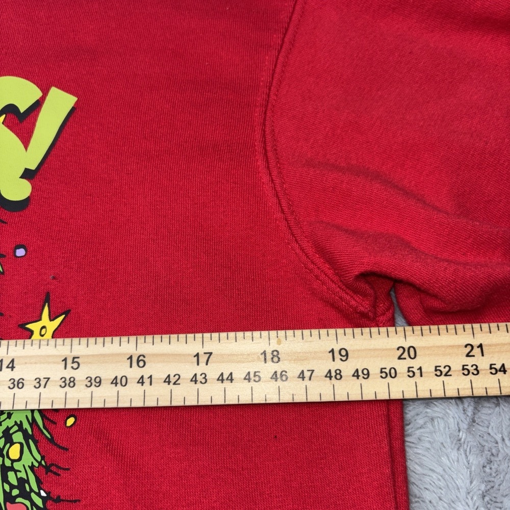 The Grinch Merry Christmas Women Med Sweatshirt View 4